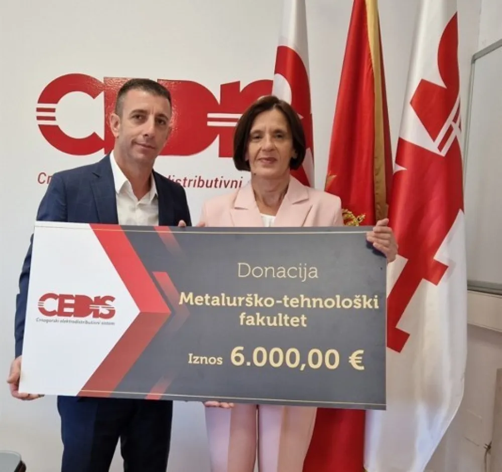 CEDIS donirao Metalur&scaron;ko &ndash; tehnolo&scaron;kom fakultetu sredstva za opremu laboratorije i ICT