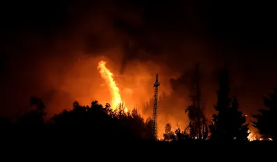 Požar na brdu Gorica