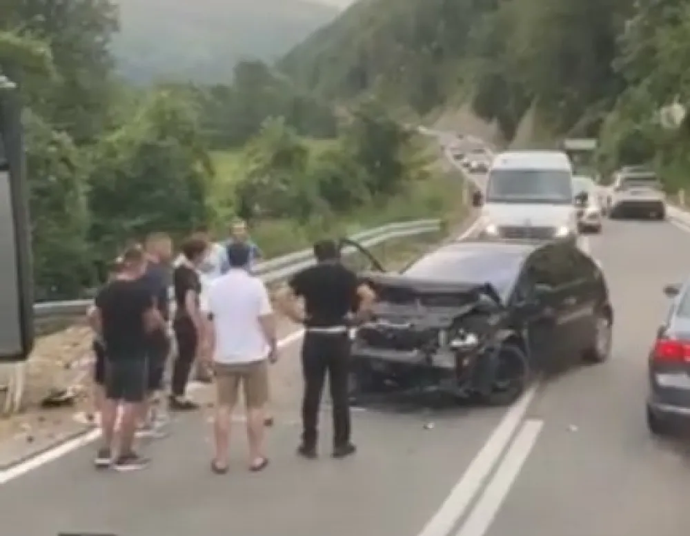 Saobraćajna nezgoda kod Manastira Morače