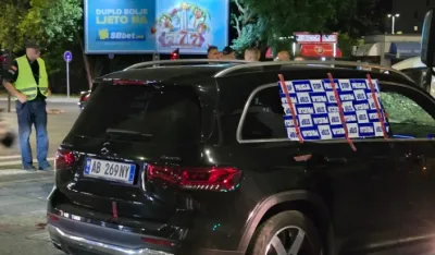 Potjera u Podgorici: Povrijeđeni policajci i strani državljanin