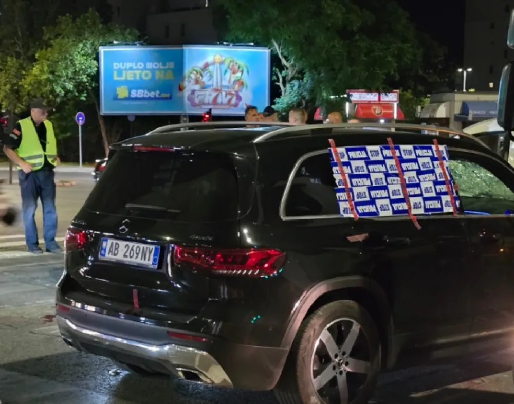 Potjera u Podgorici: Povrijeđeni policajci i strani državljanin