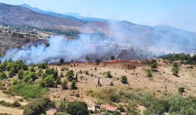 Vojska Crne Gore sa helikopterom Bell 412 nastavlja ga&scaron;enje požara