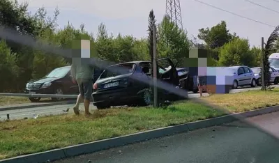 Saobraćajna nezgoda na putu Podgorica-Zeta