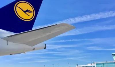 &Scaron;trajk u Lufthanzinoj avio-kompanijiIlustracija