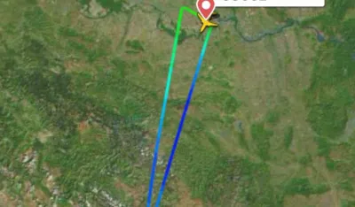 Vratio se nazad avion iz Beograda za Podgoricu