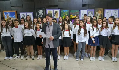Otvorena izložba polaznika &Scaron;kole slikanja "Atelje put": Prezentacija radova mladih talenata