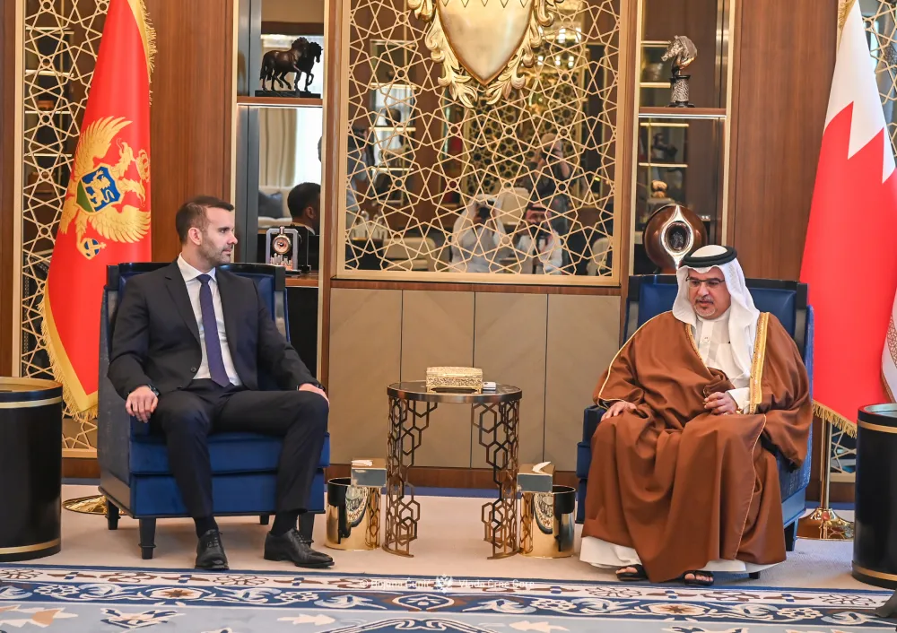 Milojko Spajić i &scaron;eik Salman Bin Hamad Al Kalifa