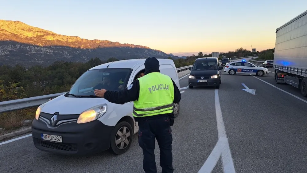 Blokada puta Nik&scaron;ić-Podgorica