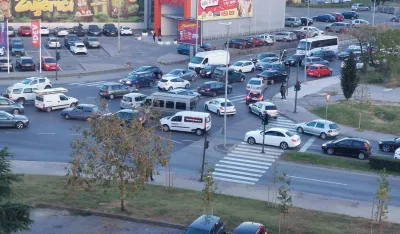 Saobraćani kolaps u Glavnom gradu