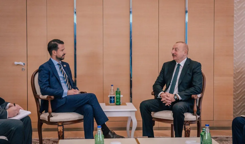 Milatović sa Alijevim: Prijateljski odnosi dobar temelj za intenziviranje ekonomske saradnje i nove investicije