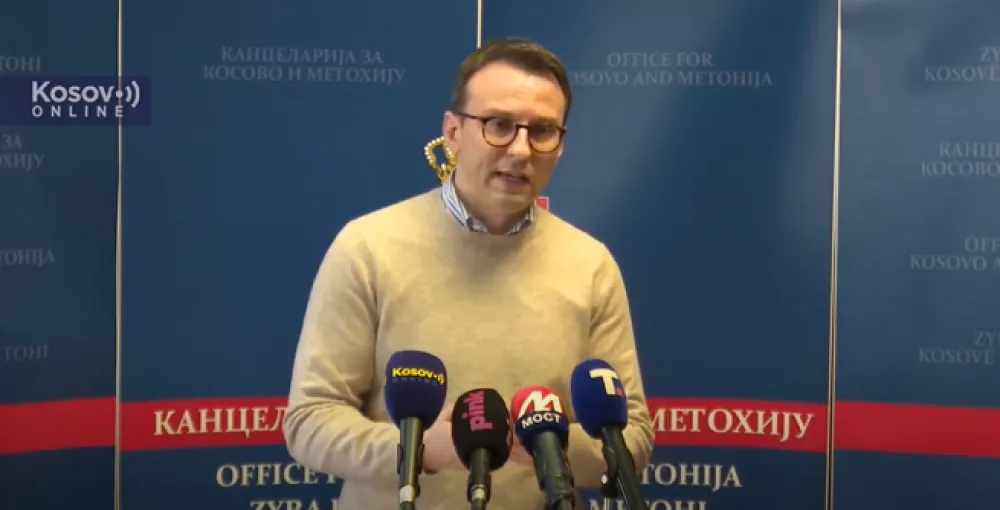 Petković: Kurti nastavlja nasilnu militarizaciju i okupaciju sjevera Kosova