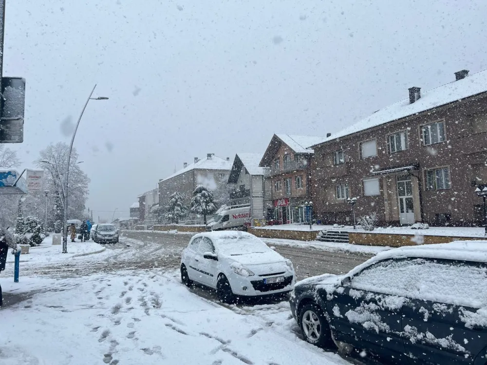 Najvi&scaron;e snijega u Rožajama i Andrijevici