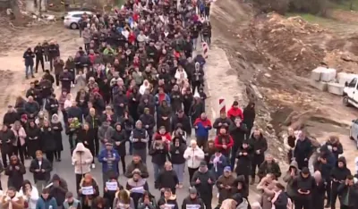 Jablanica protest