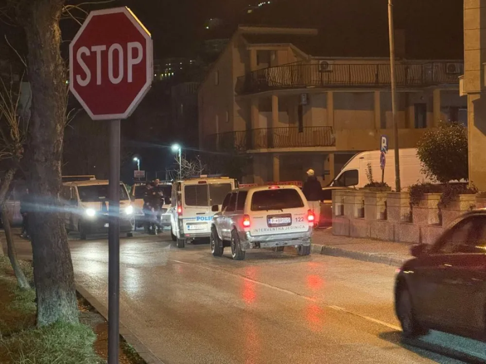Uprava policije o situaciji u Budvi: Sa svakom prijavom je bez odlaganja upoznat tužilac