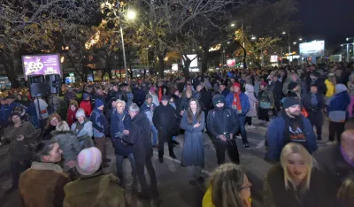 UP: Protest protekao mirno, zahvaljujemo građanima