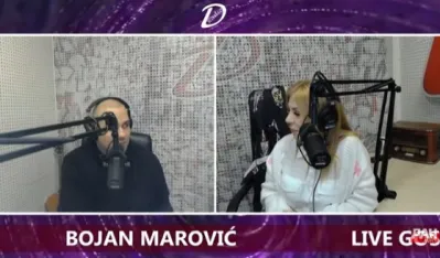 (UŽIVO) Bojan Marović na Radiju D