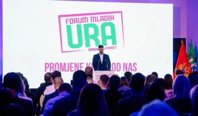Luka Vukotić novi predsjednik Foruma mladih GP URA
