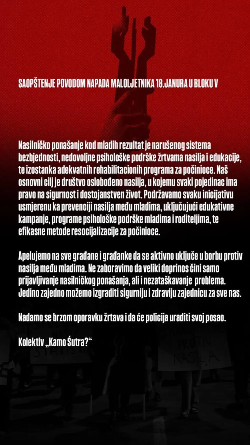 Kamo Śutra: Nasilničko pona&scaron;anje rezultat naru&scaron;enog sistema bezbjednosti