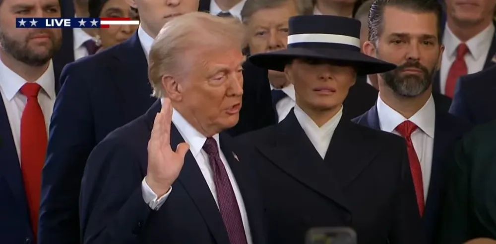 Inauguraciju Donalda Trampa uživo gledalo 24 miliona ljudi