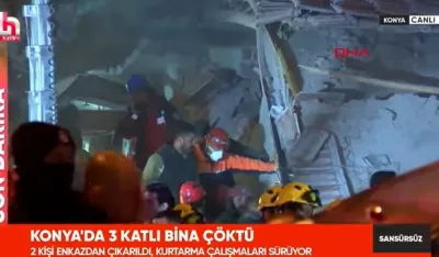 Sru&scaron;ila se zgrada u Turskoj