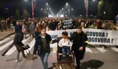 Uprava policije: Okupljanje građana u Podgorici proteklo mirno