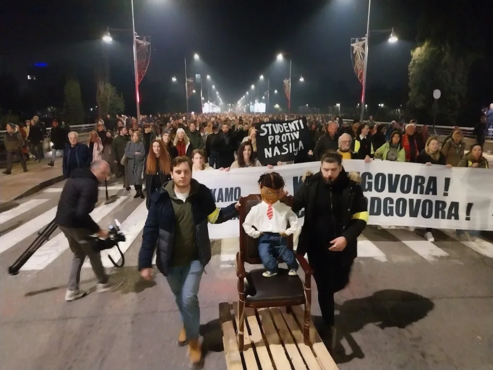 Uprava policije: Okupljanje građana u Podgorici proteklo mirno