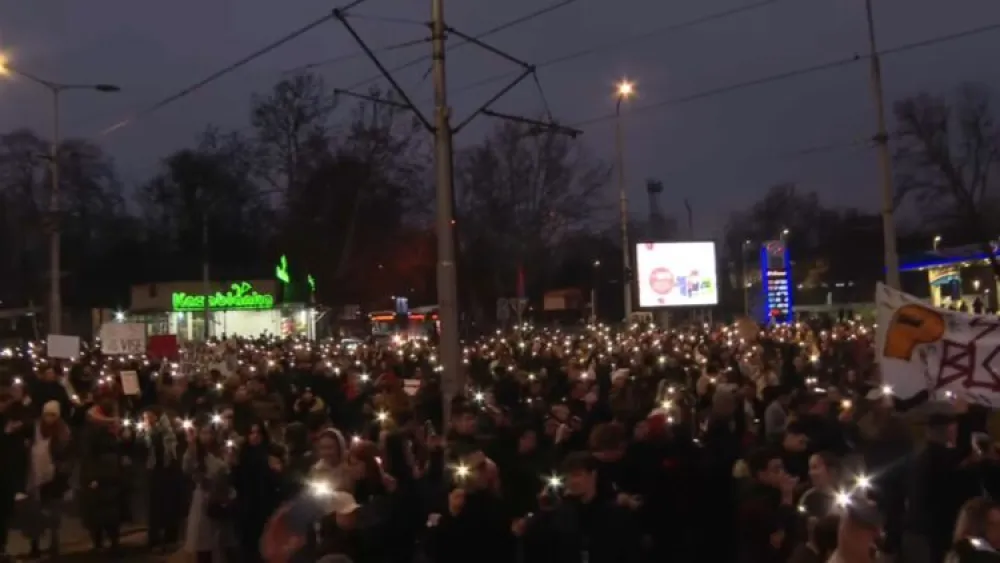 Studentska blokada u Beogradu