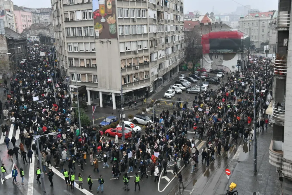 Studenti u blokadi objavili plan &scaron;etnje od Beograda do Novog Sada