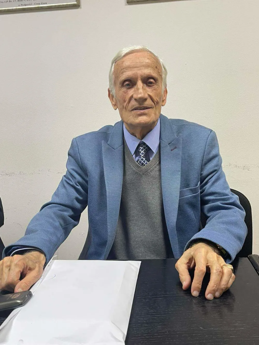 Krsto Radusinović predvodi penzionere