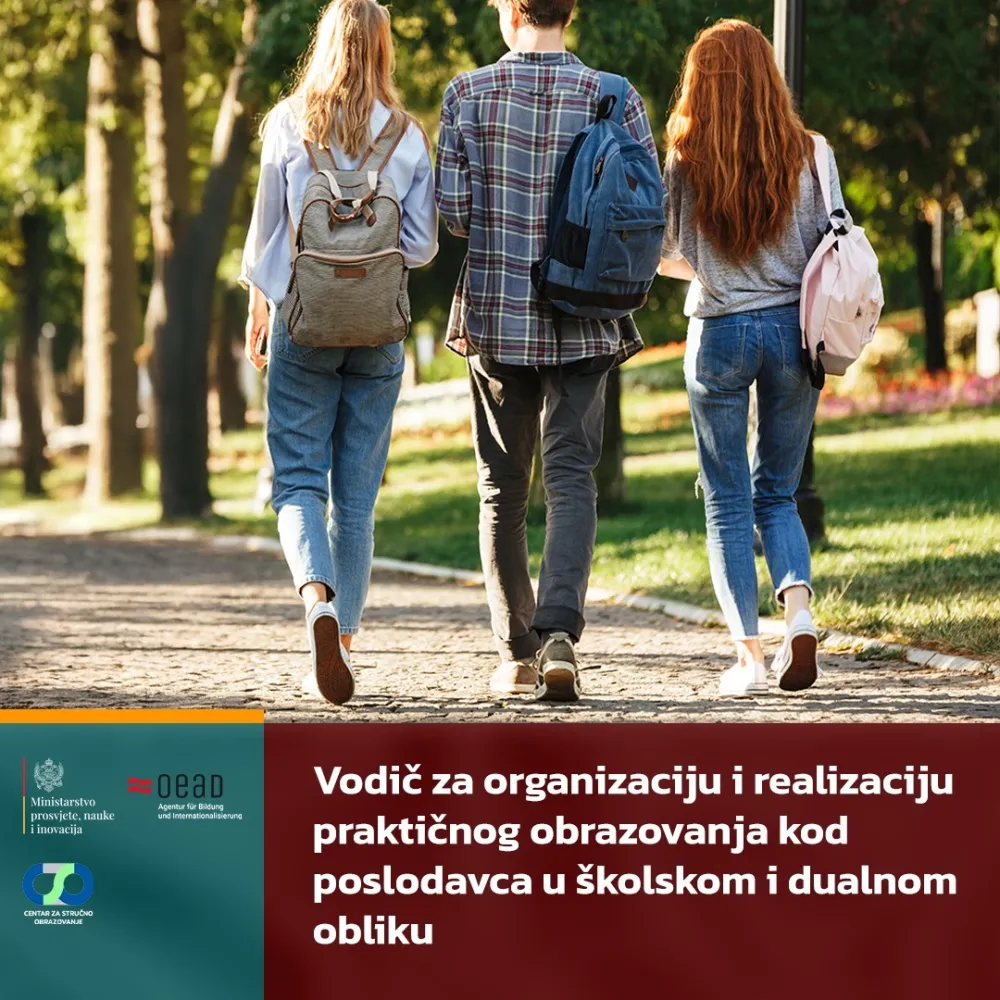 Vodič za organizaciju i realizaciju praktičnog obrazovanja kod poslodavca u &scaron;kolskom i dualnom obliku