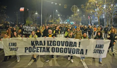 Grupa "Kamo sjutra" danas blokira most Blaža Jovanovića