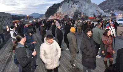 Nova blokada puta Cetinje - Podgorica