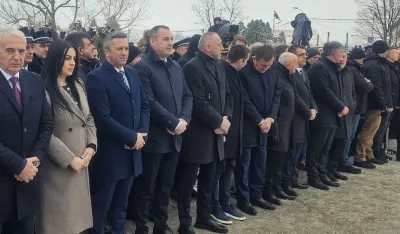 Članovi Vlade Crne Gore i čelnici op&scaron;tina na proslavi Dana državnosti Srbije