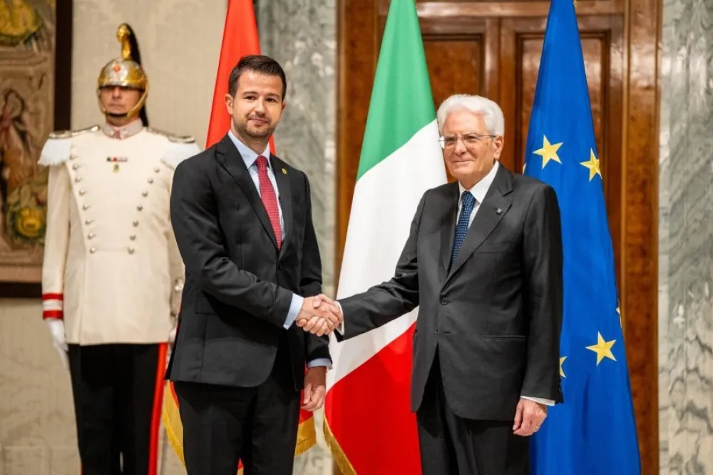 Predsjednik Italije u utorak u zvaničnoj posjeti Crnoj Gori