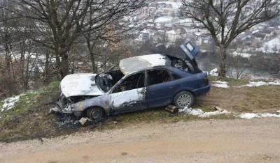 Zbog paljenja vozila, uhap&scaron;ena jedna osoba, za drugom se traga