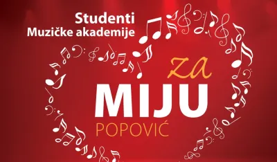Večeras humanitarni koncert za Miju Popović