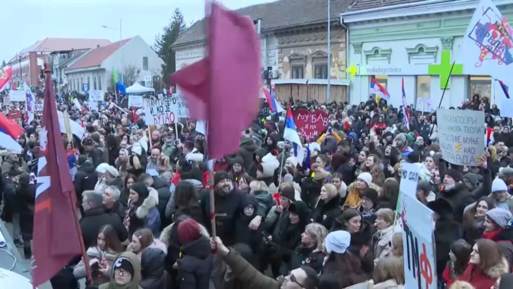 Studentski protest u Vr&scaron;cu, blokade i &scaron;etnje u vi&scaron;e gradova Srbije