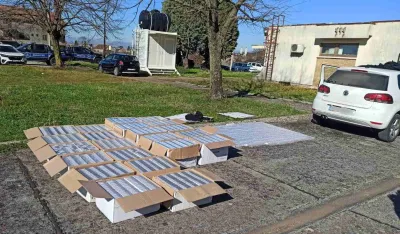 (FOTO) Granična&nbsp;policija&nbsp;zaplijenila&nbsp;cigarete u vrijednosti 35.000 eura