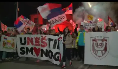 Zavr&scaron;ena studentska blokada ispred zgrade RTS-a