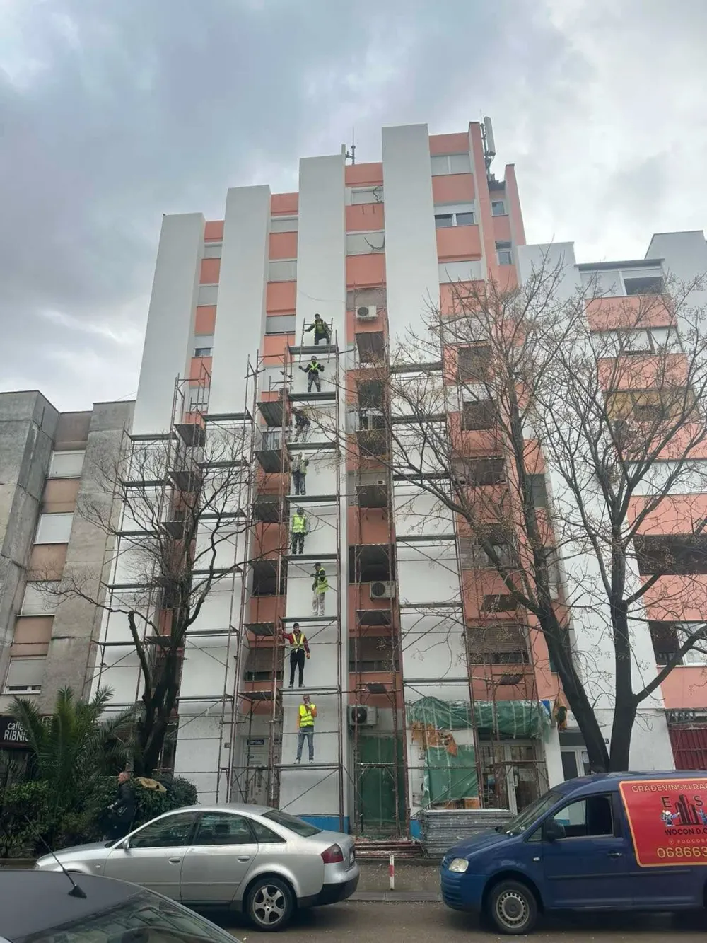 Nove fasade rade na 12 zgrada