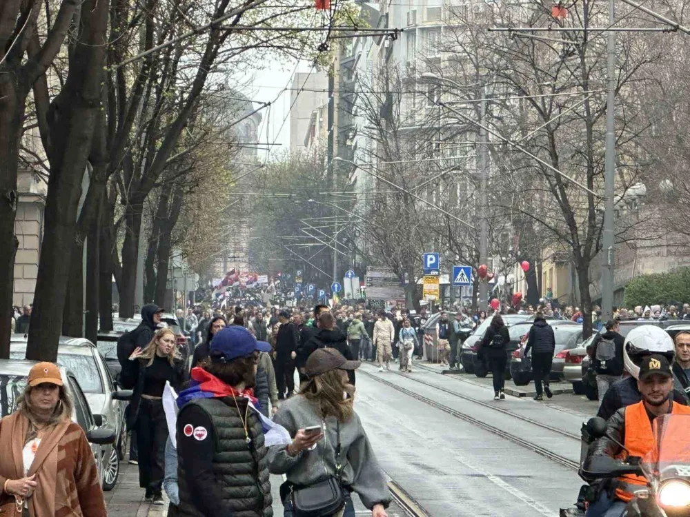 V.d. direktora policije Dragan Vasiljević: Na&scaron;a procjena o 107.000 učesnika veoma realna, izuzetno masovan skup