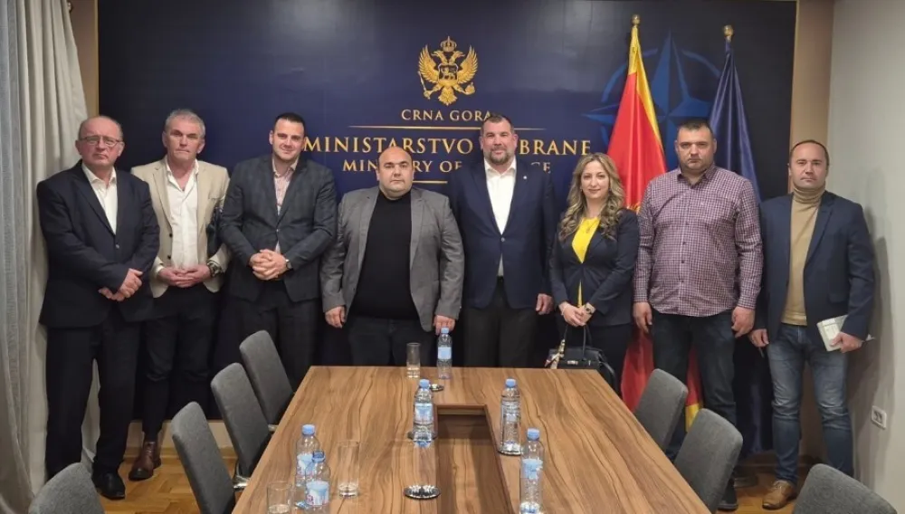 Krapović sa delegacijom Op&scaron;tine Andrijevica razgovarao o gradnji kasarne