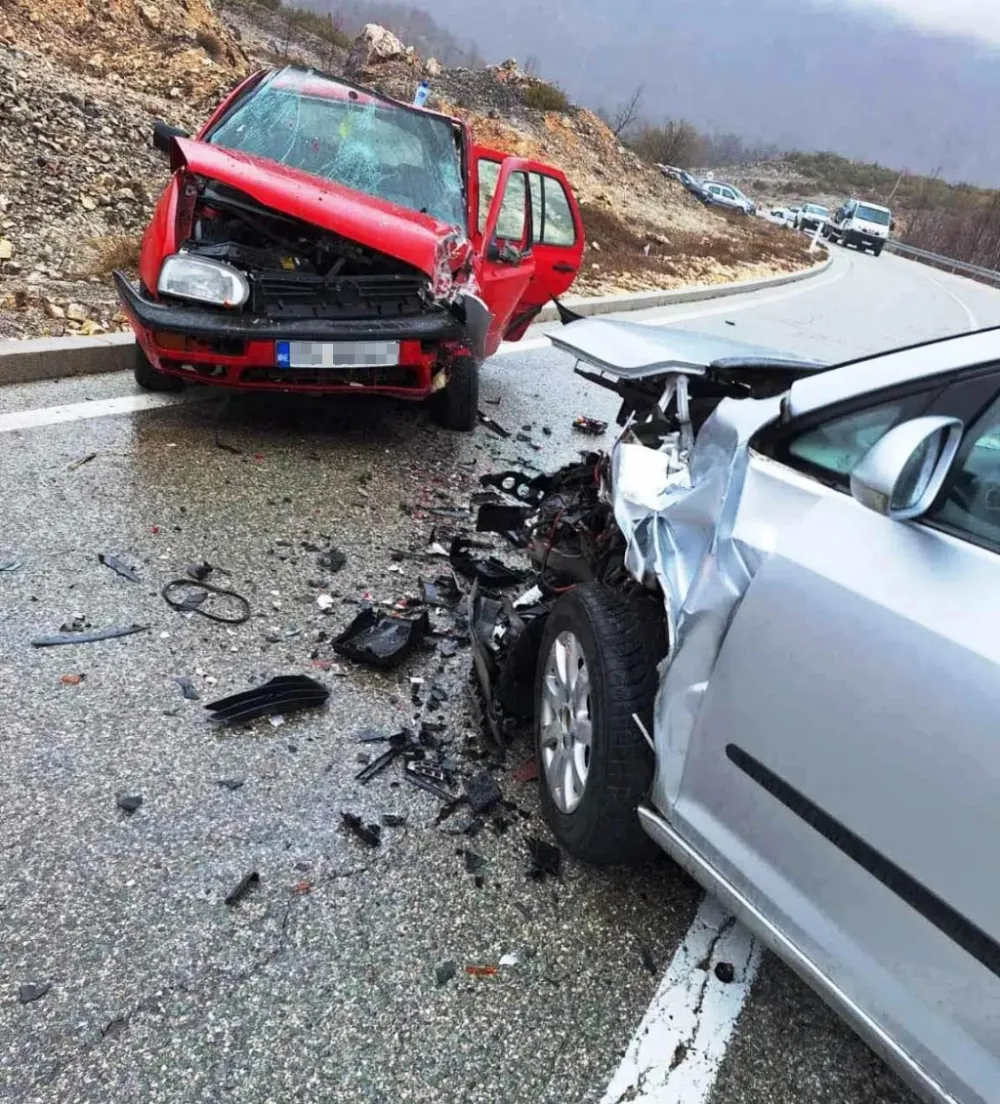 Nik&scaron;ić: Povrijeđene dvije osobe kod tunela Vojnik