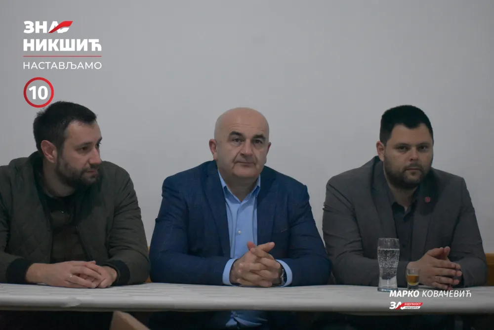 Kovačević i Joković obi&scaron;li Lukovo: Zajedno gradimo, ne dozvoljavamo razaranje Nik&scaron;ića