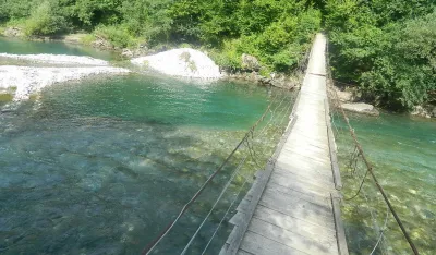 Nadležni u Andrijevici zaboravili jedinu viseću ćupriju na Limu