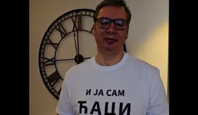 Vučić čestitao Dan studenata u majici "I ja sam ćaci"