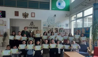 U O&Scaron; &bdquo;Oktoih&ldquo; zavr&scaron;ena akcija eko sekcije: Pobjedničko odjeljenje skupilo 115 kila ambalaže