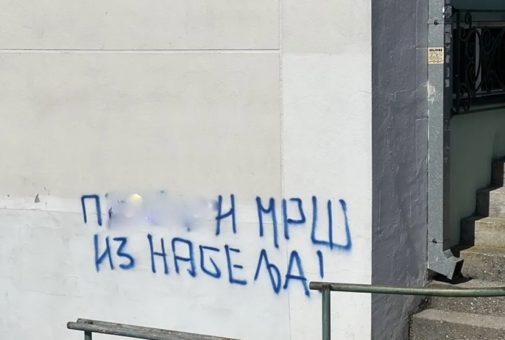 Uvredljiv grafit u Podgorici