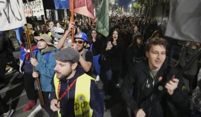 Svi studenti Medicinskog iza&scaron;li iz zgrade policije u Ni&scaron;u