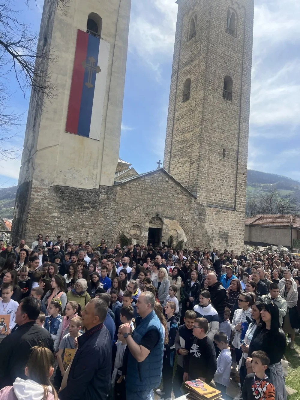 Molitveni hod ulicama Bijelog Polja u slavu praznika Cvijeti